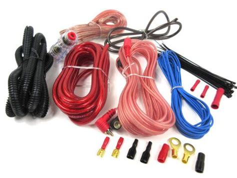 Find 8 Gauge Amp Kit Amplifier Install Wiring Complete 8 Ga