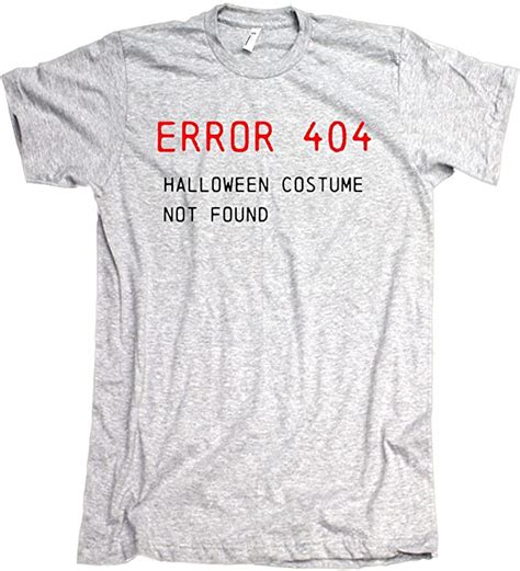 Amazon Com Error Halloween Costume Not Found American Apparel T Shirt Heather Small Clothing