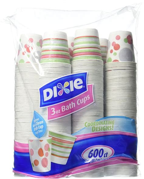 Dixie Bath Cups 3 Oz 600 Count Toys And Game Store