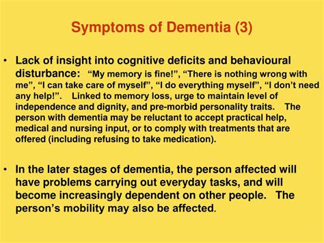Ppt Understanding Depression And Dementia Powerpoint Presentation