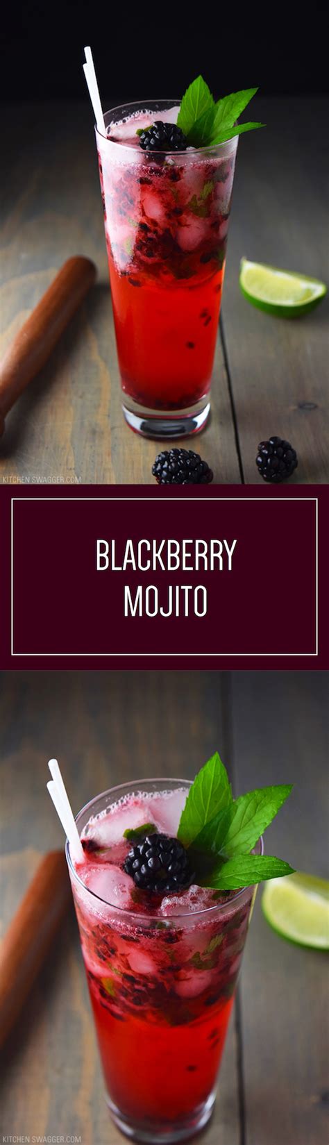 The Traditional Cuban Drink Get A Blackberry Twist Blackberry Mojito