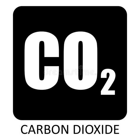 Carbon Dioxide Symbol Stock Illustration Illustration Of Environment