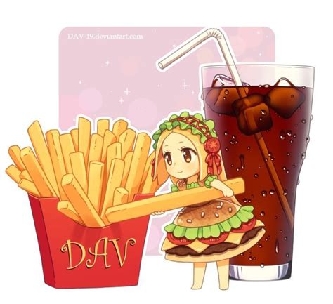 Hamburger Chibi Chibi Food Cute Kawaii Drawings Cute Anime Chibi