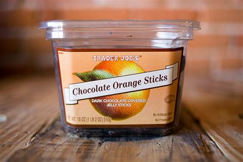 Chocolate Orange Sticks Trader Joes Orange Stick Orange Peel Dark