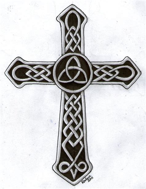 Or, the cross would have resembled a tree. Celtic cross