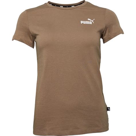 Køb Puma Damer Essentials Small Logo T Shirts Brun