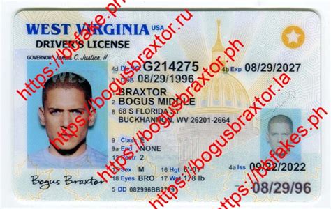 Bogus Braxtor Scannable Fake Id Cards Bogusbraxtor