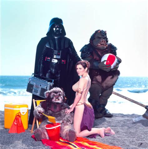 Post Carrie Fisher Darth Vader Ewok Fakes Gamorrean Princess