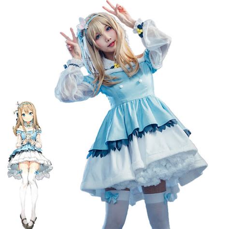 This Eime Game Girls Frontline Kp31 Cosplay Costume Lovely Suitsthe Snow Fairy Dress Halloween