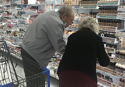 Adorable Husband Helps His Wife Shop For Make Up Oversixty