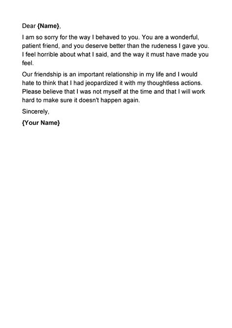 Useful Apology Letter Templates Sorry Letter Samples