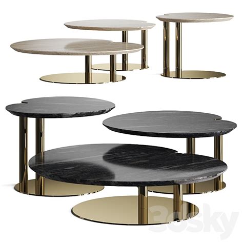 Roberto Cavalli Paje Coffee Tables Table 3d Models