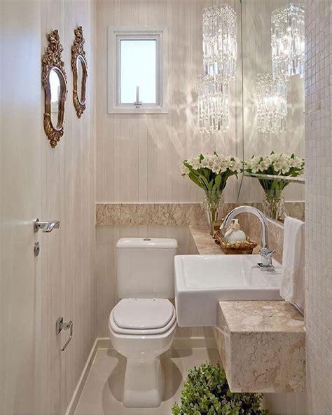 banheiros pequenos decorados cheios de estilo Banheiro pequeno Decoração do banheiro