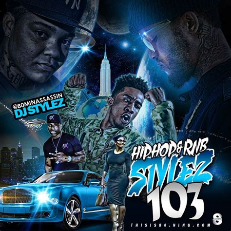 mixtape hiphop and rnb stylez vol 103 by 80minassassin dj stylez mixtape design mixtape