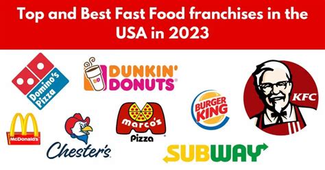 Best Fast Food Franchise To Buy In Tips For Franchises Now