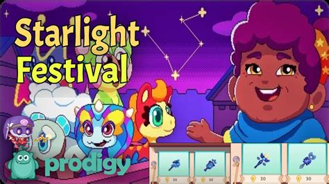 The Best Festival Is Back Starlight Festival 2021 Prodigy Game