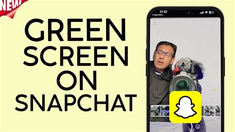 How To Use Green Screen Mode On Snapchat New Update 2022 Youtube