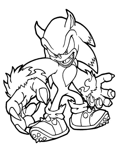 Descargar Dibujos Para Colorear Sonic