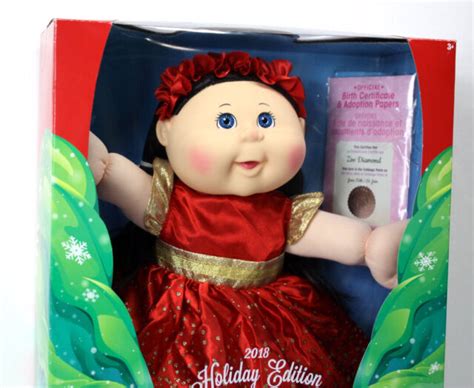 Cabbage Patch 2018 Exclusive Holiday Limited Edition Doll Zoe 624