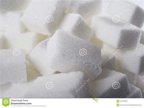 A Pile Of Sugar And A Chart Made Of Sugar Lumps Pieces Stock