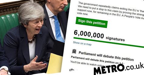 Revoke Article 50 Petition To Stop Brexit Hits 6000000 Signatures