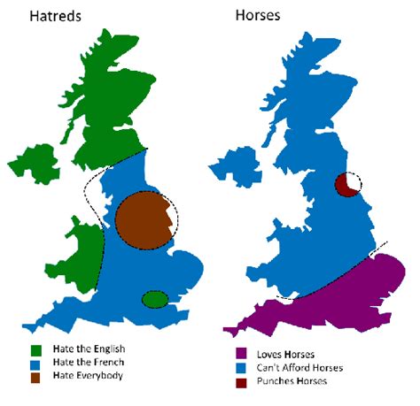 12 Fun Maps That Show Ways Britains Divided Other Than On Brexit