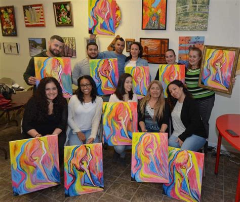 Sip And Paint Parties For Adults In Brooklyn Ny Art Fun