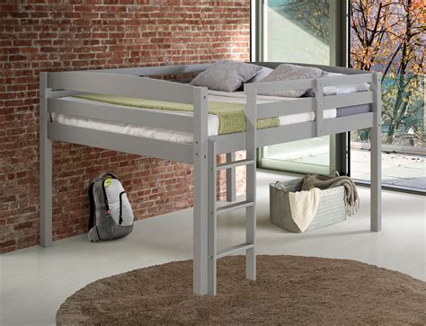 But, if you're wondering where all the personal stuff. Concord Full Size Junior Loft Bed - Grey Finish - Walmart ...