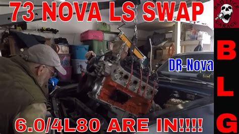 Nova Ls Swap Complete Engine Install Youtube