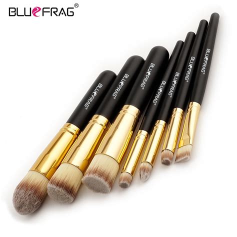 Bluefrag Makeup Brushes Set Professional 7pcs Power Foundation Blush