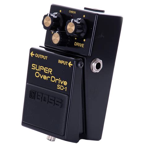Boss Limited Edition 40th Anniversary Sd 1 Super Overdrive Russo Music