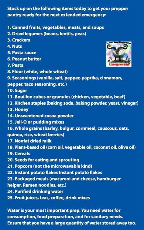 Below you'll find a list of 35 emergency foods you should be stockpiling. Pin by Telena Chilcott on Emergency Preparedness ...