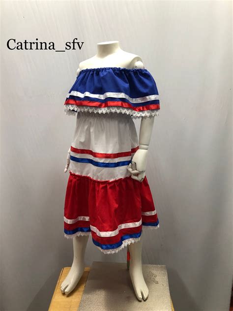 Dominican Republic Dress Caribbean Dress Puerto Rico Dress Etsy