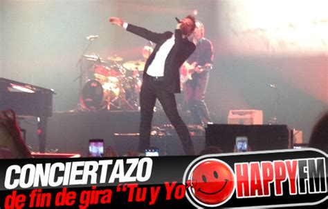 David Bisbal Último Concierto De Su Gira Tu Y Yo Todo Un Éxito