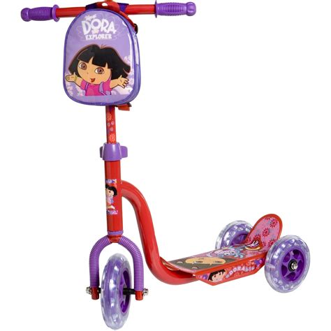 Dora The Explorer 3 Wheeled Scooter Adorable Riding Fun From Kmart