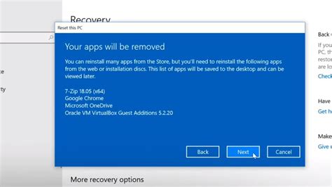 How To Reset Your Pc Keeping Personal Files On Windows 10 Techstuff
