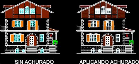 The spectacular view will certainly become the highlight of. Front Of House With Hatch DWG Block for AutoCAD • Designs CAD