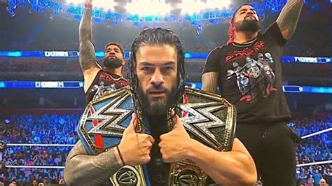 wwe smackdown results roman reigns thrashes no 1 contender drew mcintyre