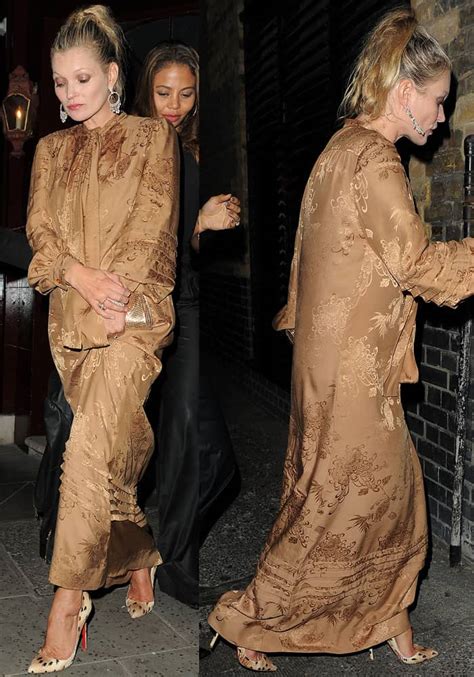 Kate Moss Celebrates In Christian Louboutin So Kate Pumps