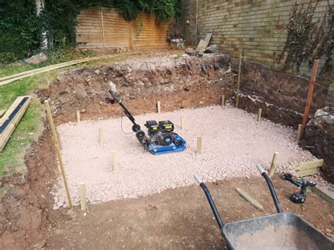 How To Build A Concrete Slab Or Base For Your Hot Tub