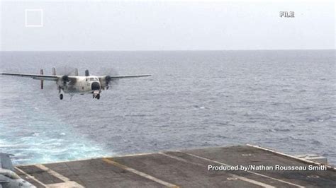 navy ends search for 3 u s sailors missing in aircraft crash