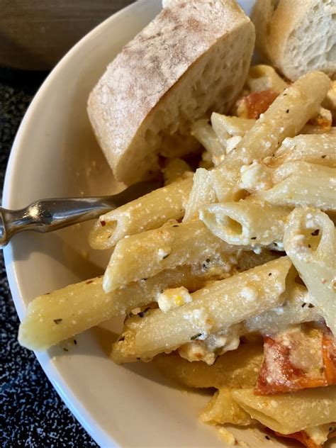 We Tried The Viral Tiktok Feta Pasta Recipe With All Aldi Ingredients