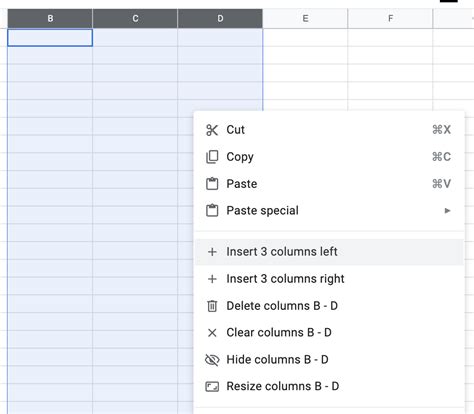How To Add Multiple Columns In Google Sheets In Examples