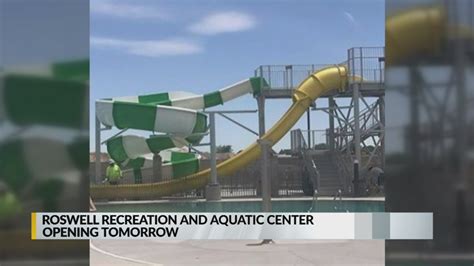 Roswell Recreation And Aquatic Center Grand Opening Krqe News 13