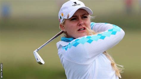 Charley Hull Says Single Sex Golf Clubs Are Stupid Bbc Sport