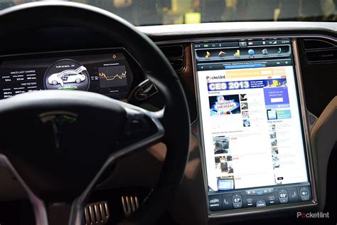 Tesla Model S 17 Inch Screen Pictures And Hands On