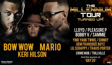 The Millennium Tour Turned Up Featuring Bow Wow Mario Keri Hilson
