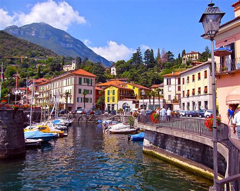 Town Of Menaggio Lake Como Italy By Alexandrazloto Redbubble