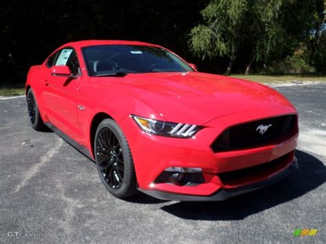 Race Red 2016 Ford Mustang Gt Coupe Exterior Photo 108027155