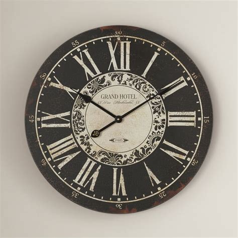 Richard Round Oversized Wall Clock And Reviews Joss And Main